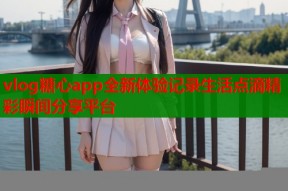 vlog糖心app全新体验记录生活点滴精彩瞬间分享平台