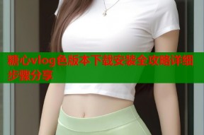 糖心vlog色版本下载安装全攻略详细步骤分享
