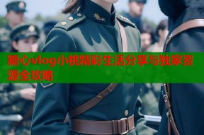 糖心vlog小桃精彩生活分享与独家资源全攻略