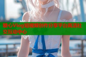 糖心Vlog短视频创作分享平台高清社交互动中心