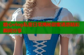 糖心vlog私密日常揭秘甜蜜诱惑精彩瞬间分享