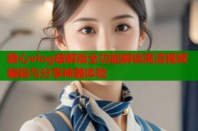 糖心vlog破解版全功能解锁高清视频编辑与分享神器体验