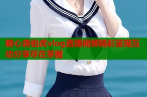糖心唐伯虎vlog直播视频精彩呈现互动分享尽在掌握