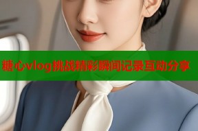 糖心vlog挑战精彩瞬间记录互动分享
