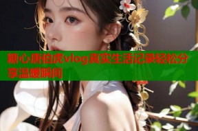 糖心唐伯虎vlog真实生活记录轻松分享温暖瞬间
