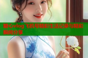 糖心vlog飞机号精彩生活记录与精彩瞬间分享