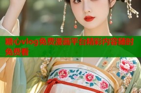 糖心vlog免费漫画平台精彩内容随时免费看