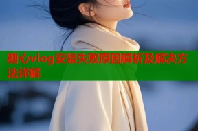 糖心vlog安装失败原因解析及解决方法详解