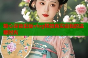 糖心深夜旧版vlog释放真实自我的温暖时光