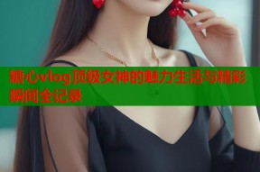 糖心vlog顶级女神的魅力生活与精彩瞬间全记录