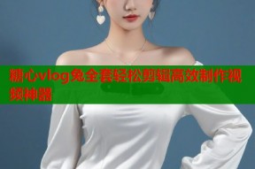 糖心vlog兔全套轻松剪辑高效制作视频神器