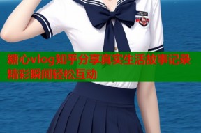 糖心vlog知乎分享真实生活故事记录精彩瞬间轻松互动