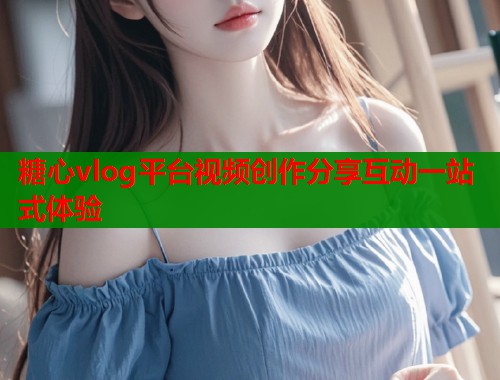 糖心vlog平台视频创作分享互动一站式体验  第1张