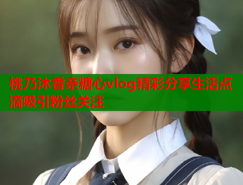 桃乃沐香奈糖心vlog精彩分享生活点滴吸引粉丝关注  第1张