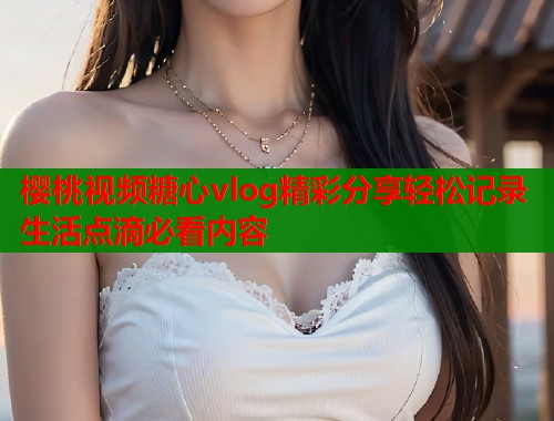 樱桃视频糖心vlog精彩分享轻松记录生活点滴必看内容  第1张