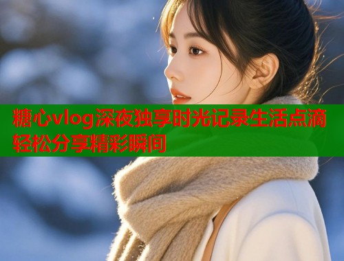 糖心vlog深夜独享时光记录生活点滴轻松分享精彩瞬间  第2张