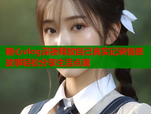 糖心vlog深夜释放自己真实记录情感故事轻松分享生活点滴  第1张