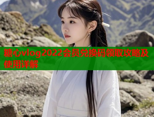 糖心vlog2022会员兑换码领取攻略及使用详解  第2张