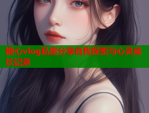 糖心vlog私密分享自我探索与心灵成长记录  第1张