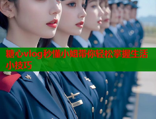 糖心vlog秒懂小姐带你轻松掌握生活小技巧  第1张