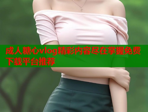 成人糖心vlog精彩内容尽在掌握免费下载平台推荐  第1张