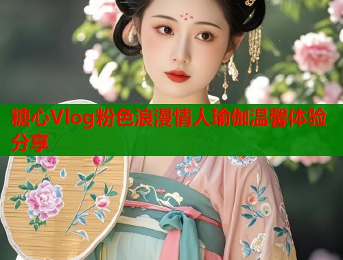 糖心Vlog粉色浪漫情人瑜伽温馨体验分享  第1张