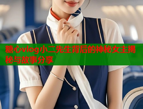 糖心vlog小二先生背后的神秘女主揭秘与故事分享  第2张