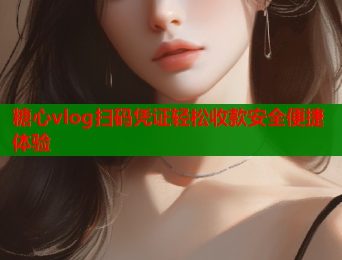 糖心vlog扫码凭证轻松收款安全便捷体验  第1张
